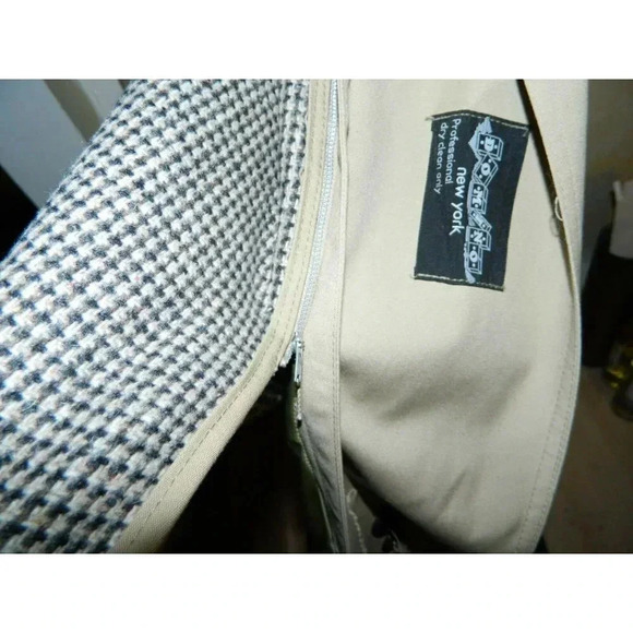 NWT DOMINO 1970's Khaki 2 in 1 All Season Trench - Picture 9 of 9